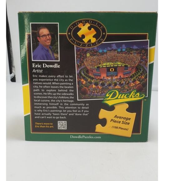 University of Oregon Ducks 100 Piece Jigsaw Puzzle DOWDLE (2014), COMPLETE - Picture 5 of 8